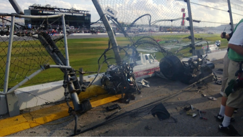 Illustration for article titled Roundup: What You Missed The Weekend Everything Went To Hell At Daytona